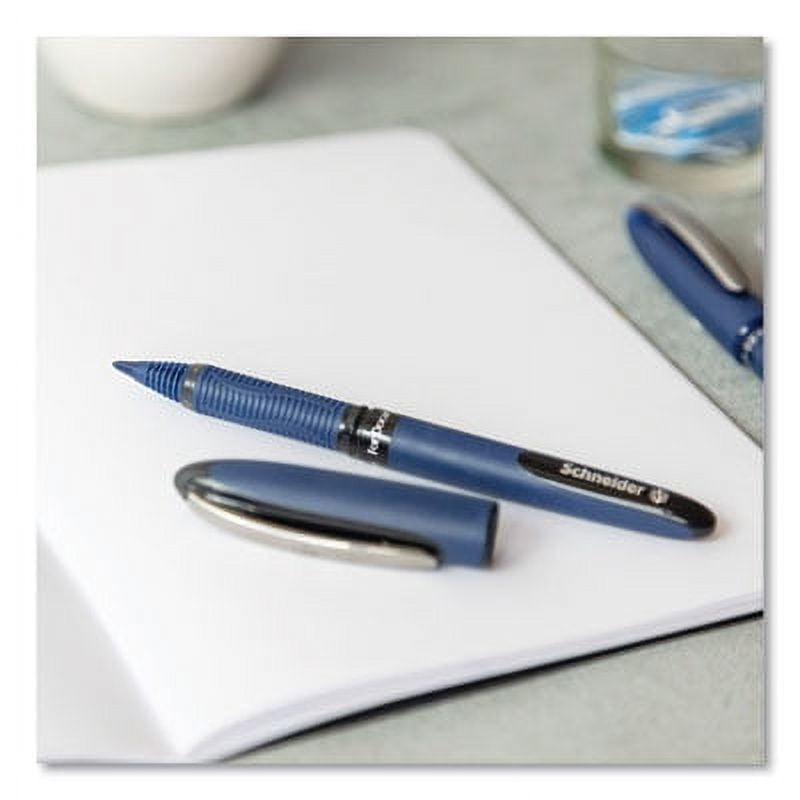 Schneider RED183001 0.6 mm Point One Business Rollerball Pen, Black
