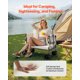 thumbnail image 3 of VEVOR - Carrito plegable 2 en 1, con capacidad de 250 kg y 220 l, se convierte en banco, con asa ajustable, ideal para exteriores, compras, camping y jardinería., 3 of 9