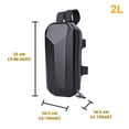 thumbnail image 4 of Naiovety Bolsas delanteras para patinete eléctrico, monedero para bicicleta, organizador de gran capacidad, bolsas con cremallera, accesorios Ciclismo, 4 of 6