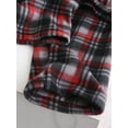 thumbnail image 3 of Ma Croix Mens Premium Plaid Pajama Pants Knit Fleece Lounge PJ Bottom with Pockets, 3 of 6