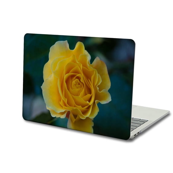 Hard Shell Case Cover Only for 2021 Release MacBook Pro 14 inch with Touch Bar Touch ID A2442 (Rose series 0577)