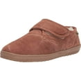 thumbnail image 4 of Old Friend Footwear Old Friend Adjustable Bootee Ex Wide Slipper Brown | 421217 215, 4 of 4