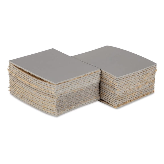 Blick Battleship Gray Linoleum - Pkg of 36, 4" x 5", Unmounted