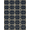 Navy Blue Cream, Pattern 2, variant on ODIKA Modern Abstract Decorative Surface Muted Neutral Brushwork Style Pet Friendly & Kids Safe Play for Playroom, Bedroom, Reading Nook