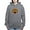 Graphite Gray, variant on CafePress - Football Turkey - Pullover Hoodie, Classic & Comfortable Hooded Sweatshirt