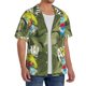 thumbnail image 2 of Fotbe Surfing Dinosaur Camisa Estampada de Manga Corta para Hombre, Casual de Verano, Estilo Playero, Sin Arrugas-Medium, 2 of 5