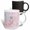 Multicolor, variant on 3drose, Antler Arrows and Typography Illustration on Pink-follow Your Arrow, 11oz Magic Transforming Mug