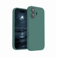 thumbnail image 1 of Chenchen Magnetic for iPhone 17 Case, Compatible with MagSafe, [Integrated Silicone Camera Control Button] [Camera Protection] Anti-Scratch Microfiber Lining Phone Case, 6.3", Midnight Green, 1 of 1