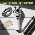 thumbnail image 5 of Fountwell Soccer Shaped Handheld Fan, Portable USB Rechargeable Mini Fan – Lightweight Stadium Fan for Game Day, Travel, Outdoor, 2026 Football Event Gifts, 5 of 7
