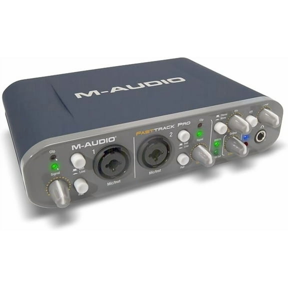 M-Audio Fast Track Pro 4x4 Mobile USB Audio/MIDI Interface with Preamps