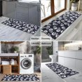 thumbnail image 2 of Navy Skull Pattern Kitchen Rug Mat,Kitchen Runner Rugs Non Skid Washable,Decorative Kitchen Floor Mats for Kitchen,Sink,Laundry,17"X47", 2 of 5