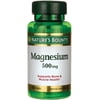 4 Pack - Nature's Bounty Magnesium 500 mg Tablets 100 Tablets Each