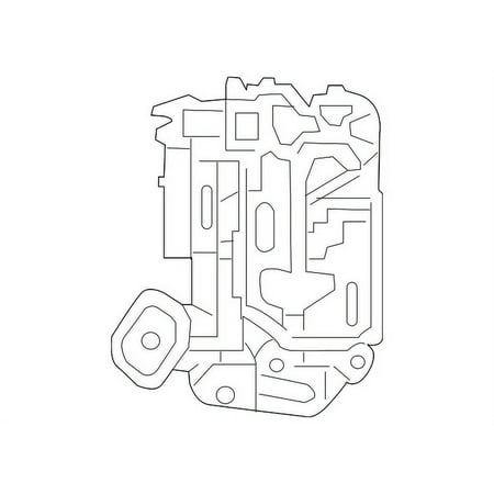 Genuine OE Volkswagen Door Lock Actuator Motor - 5K1-837-015-J