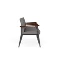 thumbnail image 2 of Pemberly Row Reception Waiting 3-Seat Tandem Seating/Charcoal Steel/Light Gray, 2 of 5