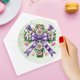 thumbnail image 5 of Tarjetas Arte Diamantes Felicitación Pintura para Adultos (12pcs Flower Cross), 5 of 9