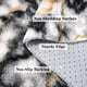 thumbnail image 5 of Alfombras DweIke Esponjosas en Negro, Blanco y Dorado para Dormitorio y Sala, Alfombra Grande de Peluche Suave 6x9, Alfombra Antideslizante y Lavable a Máquina para Dormitorio, Guardería y Aula, 5 of 9