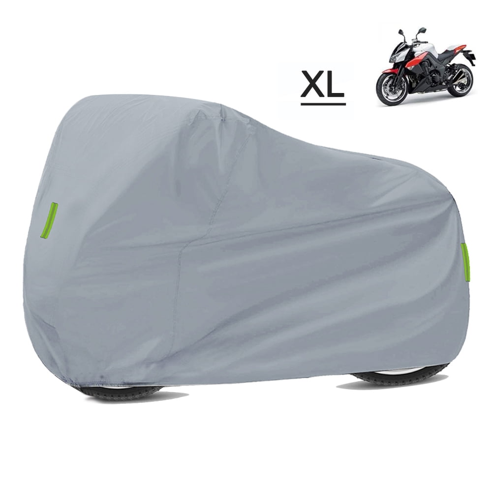 Waterproof Motorcycle Cover 245cm Kawsaki Yamaha Outdoor Protection Heat Resist 