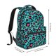 thumbnail image 2 of Disketp Leopard 1 Mochila Estampada para Hombre y Mujer – Mochila Ligera Clásica con Múltiples Bolsillos para Universidad, Trabajo y Viajes-One Size, 2 of 5