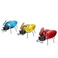 thumbnail image 4 of Luces solares de abeja, arte del hierro innovador, luces de abeja alimentadas por energía Solar para jardín al aire libre, Patio, césped y balcón, 3 uds., 4 of 5