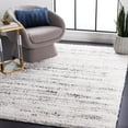 thumbnail image 2 of Safavieh  Berber Shag Jindra Abstract Rug 5'5" x  7'7" - Ivory/Grey - Rectangle, 2 of 8