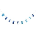 thumbnail image 2 of Pancarta de Arpillera perfecl para Baby Shower Colgante azul, 2 of 8