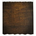 thumbnail image 3 of Ambesonne Wooden Print Shower Curtain, Antique Timber Vintage, 69"Wx75"L, Chestnut and Brown, 3 of 3