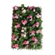 thumbnail image 3 of Panel Floral Panel Decorativo Artificial de Flores Y Césped Fondo para Pared Material Pp Instalación Fácil Función Reutilizable Adecuado para Bodas Fi Rosa, 3 of 8
