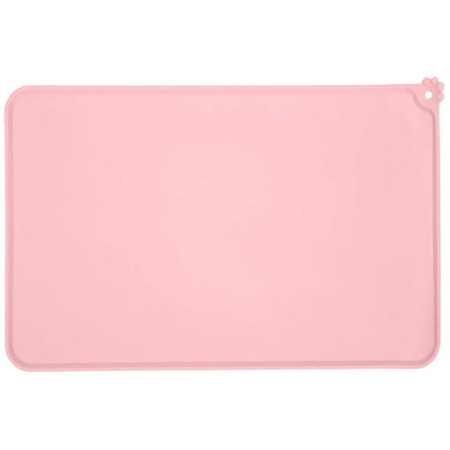 Silicone Pet Feeding Mat, Waterproof Mat For Dog And ls, Raised Edges, Anti-slip Tray Mats