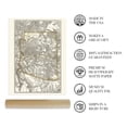 thumbnail image 4 of HISTORIX 1876 Arizona State Map Vintage Poster Wall Art Print, 24 x 36 Inch, 4 of 8