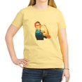 thumbnail image 1 of CafePress - ROSIE THE RIVETER Black T Shirt - Women's Classic T-Shirt, 1 of 1