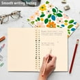 thumbnail image 4 of FORMRS 1-Subject Spiral Notebook 8" x 5" College Ruled 60 Refillable Sheet A5 Hard Cover, 2 Pack, Retro Orange Floral, 4 of 7