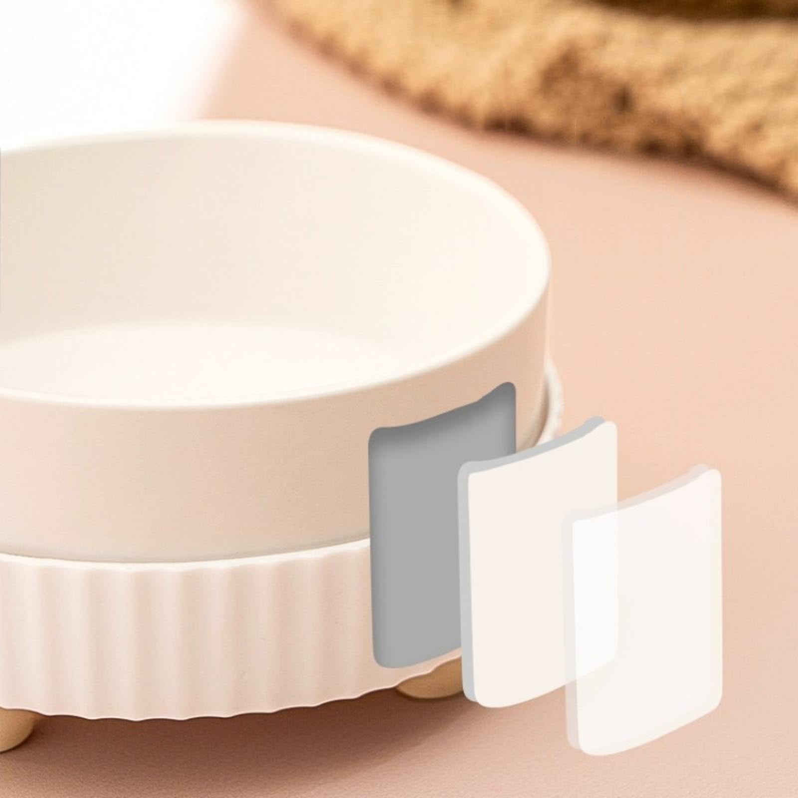 Thermostatic Heated Water Dish for Consistent Heat Supply Quiet Heated Pet Bowl Water Dispenser for Cats Dogs and Chickens