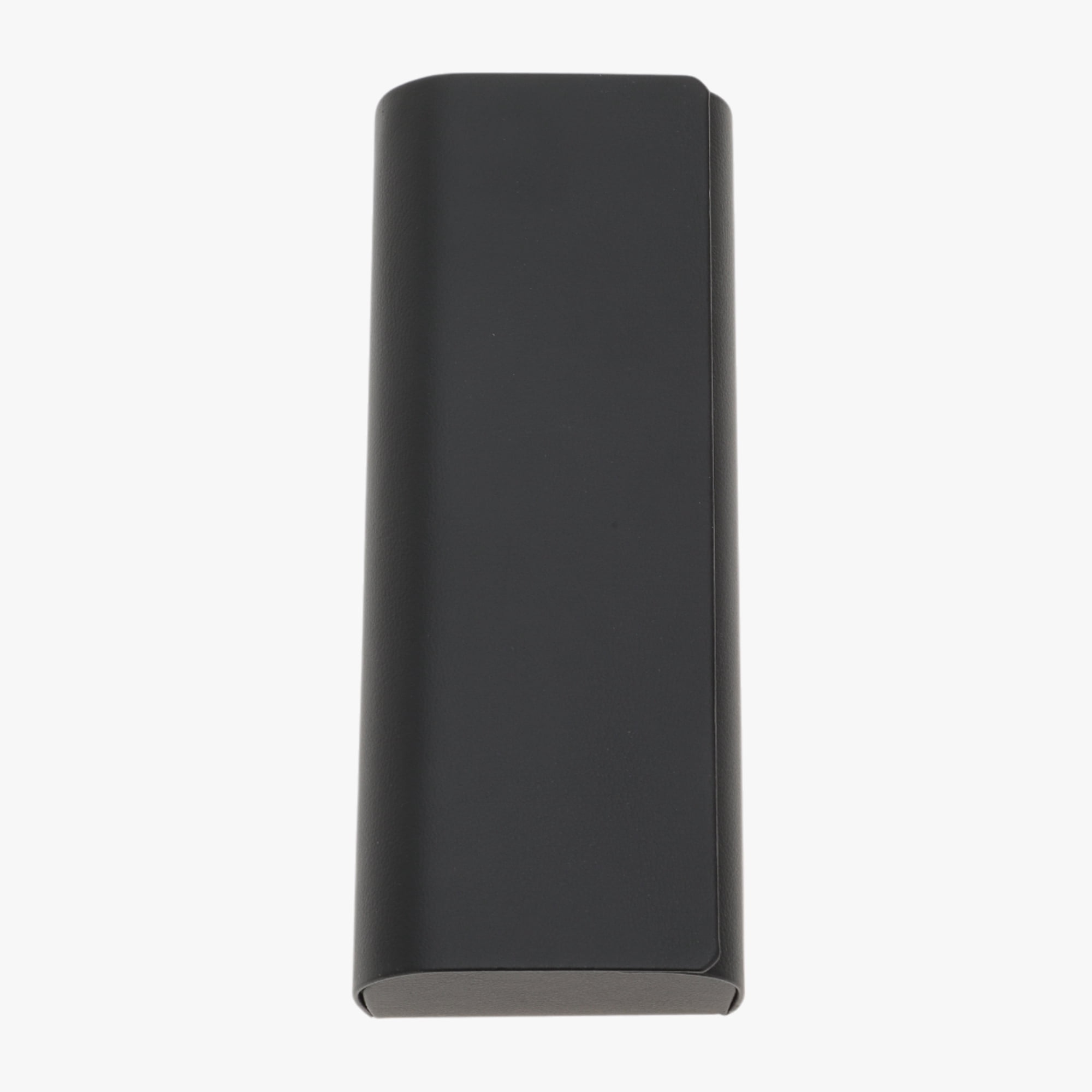 Unique Bargains Simple Solid Eyeglasses Case Portable Eyeglasses Storage Black