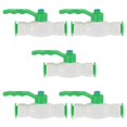thumbnail image 4 of PPR Material Green Ball Valves for Pipe Fittings with Quick Connect Design 5 Pieces, 4 of 5