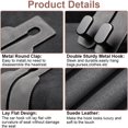 thumbnail image 2 of Tingzi Car Seat Back Storage Hook，2024 New Multipurpose Stylish Car Hooks for Headrest，Car Headrest Hooks for Purses and Bags Cute, Leather Headrest Hooks for Car, 2 of 5