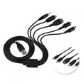 thumbnail image 3 of Cargador USB 5 en 1 para Nintendo NDS Ll XL 3DS Wii U PSP Cable de carga multifunción, 3 of 6