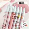 thumbnail image 4 of Juego de bolígrafos de Gel borrables Kawaii para niños, útiles escolares, papelería coreana, accesorios de oficina, 0,5mm, 12 unidades, 4 of 4