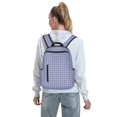 thumbnail image 7 of Fuzoiu Blue And White Porcelain Chinaware Print Lightweight Daypack,Weekender Bag for Men and Women, Travel Backpack with Padded Straps for School, Travel & Work, 7 of 7