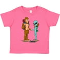 thumbnail image 3 of Inktastic Camping Bros Bigfoot and Alien Boys or Girls Toddler T-Shirt, 3 of 5