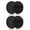 Black, variant on 2Pcs Fitness Grips Pads Lifting Pads Wear Resistant Breathable Weightlifting, Cross Fitness Palm Guards Grips Pads-Black