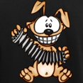thumbnail image 3 of CafePress - Cartoon Dog Playing Accordion Women's Dark Pajamas - Women's Short Sleeve Print T-Shirt and Pants Dark Cotton Pajama Set, 3 of 7