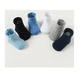 thumbnail image 3 of Calcetines Antiderrapantes Para Niños Calcetas Bebé 12 Pares  Malubero AZUL BLANCO NEGRO, 3 of 4