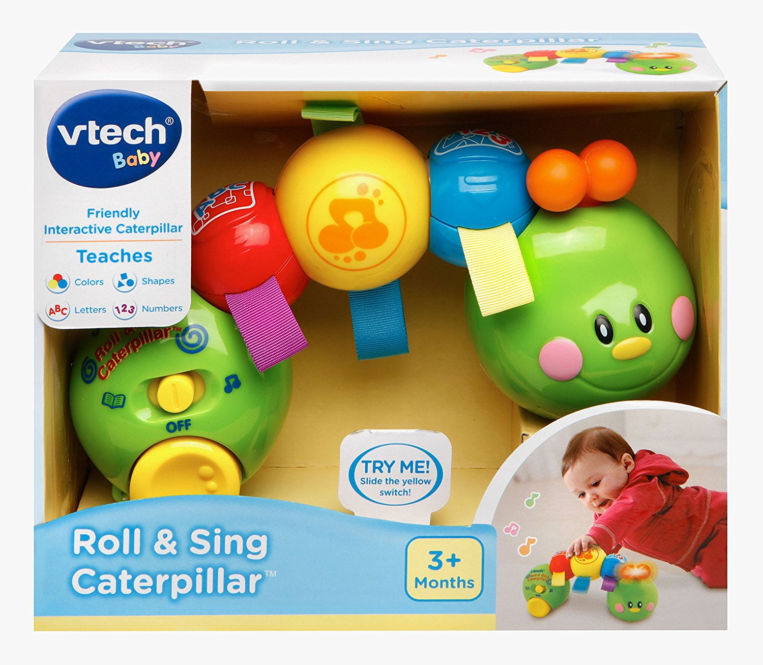 vtech roll and wiggle caterpillar