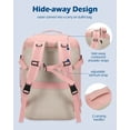 thumbnail image 2 of Carry-On Travel Backpack (40L) – Hynes Eagle – Pink, 2 of 8