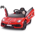 thumbnail image 1 of VOLTZ TOYS 12V Ride on Car for Kids, Official Licensed SVJ 12V Battery Powered Electric Ride-on Car Motorized Toy Vehicle for Children with Remote, Leather Seat, LED Lights and MP3 Player (Red), 1 of 7