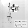 thumbnail image 5 of Adjustable 360 Rotating Shower Head Holder with Slider - Wall/Rod Mount for Bathroom Renovations (No Drill)_CP, 5 of 5