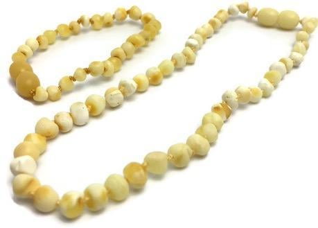 target amber teething necklace