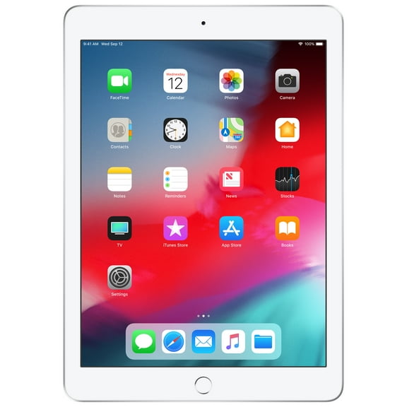 Restored 2018 Apple 9.7-inch iPad Wi-Fi 32GB - Silver (6th Gen) (Refurbished)