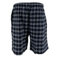 thumbnail image 3 of Men's Flannel Pajama Shorts - Super Soft Cotton Plaid Shorts with Pockets and Drawstrings - Sleep and Lounge Design 5, Large, 3 of 6