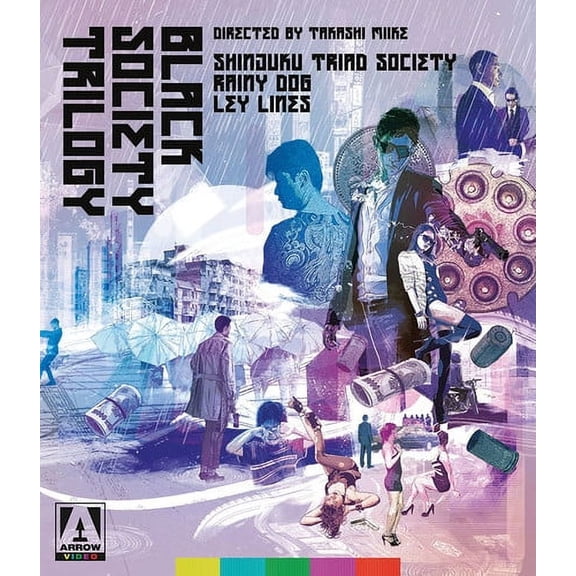 Black Society Trilogy (Blu-ray), Arrow Video, Action & Adventure